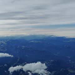 Flugwegposition um 13:03:41: Aufgenommen in der Nähe von Gemeinde Neuberg an der Mürz, 8692, Österreich in 4301 Meter